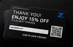 Referral cards
